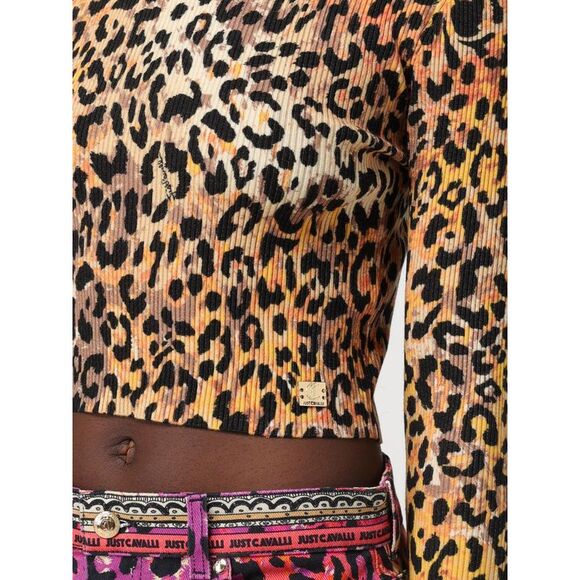 Just Cavalli Top Woman Brown - Picture 3 of 3